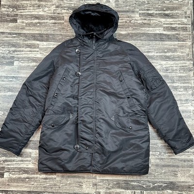 Alpha Industries Mens Large Parka Extreme Cold Weather Type N-3B(N)