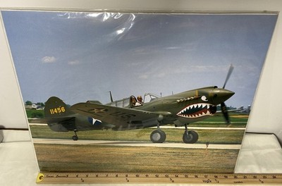Flying Tiger P-40E Warhawk Aircraft- Famous Photo 20x16 - Glossy