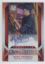 2013 Panini Elite Extra Edition 250/670 Kent Emanuel #198 Auto 4l3