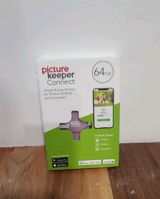 Picture Keeper Connect 64GB Universal Stick Backup 4 USB Styles  NIB Pink 