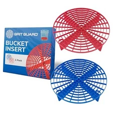  The Original Red/Blue Bucket Insert (2 Pack) | 10" Diameter Car Blue & Red