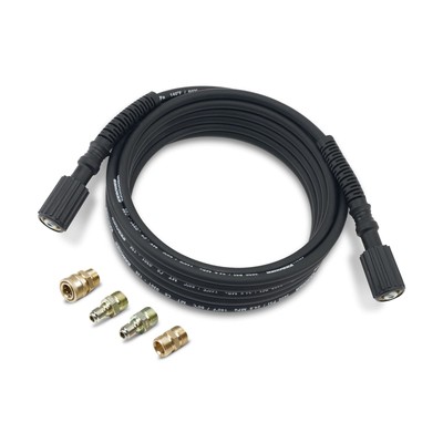 25ft High Pressure Replacement Hose Kit for Karcher and Most Pressure Washers