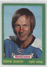 1973-74 O-Pee-Chee Light Back Eddie Shack #242 0a4