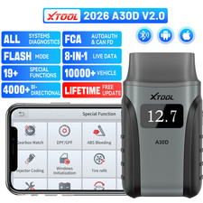 XTOOL A30D V2.0 Bluetooth OBD2 Scanner Bidire...