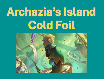 Archazia's Island Lorcana Pick your Cold Foil