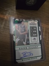 2020-21 Panini Contenders Draft Picks  Autographs Killian Tillie  (AU, RC)
