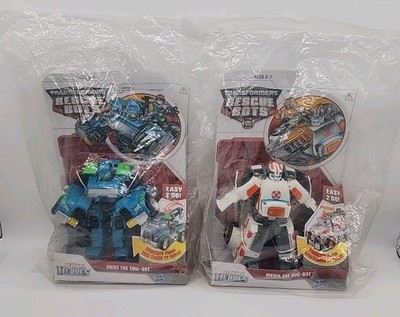Transformers Rescue Bots Playskool Heroes Hoist The Tow-Bot & Medix The Doc-Bot