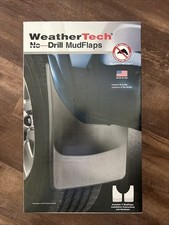 Weathertech No-drill Mudflaps - 120109 - Black Weathertech No-drill Mudflaps - 120109 - Black