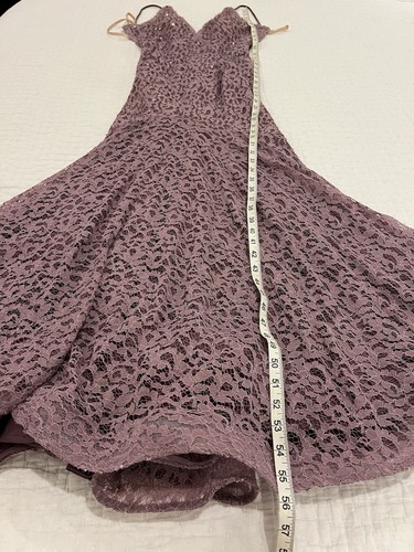 Jovani Dress Womens 2 Lace Beaded Maxi Mermaid Halter Formal Prom Homecoming - Photo 18/18