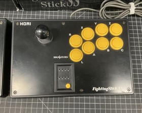 Lot of 2 Sega Saturn HORI FIGHTING STICK SS Controller HSS-07 From Japan