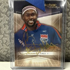 2004-05 Skybox Autographics Chris Webber #60 HOF Sacramento Kings