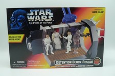Star Wars - Power Of The Force 2 Detention Block Rescue - FACTORY SEALED