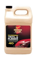 Mirror Glaze Vinyl  Rubber Cleaner  Conditioner, Gallon M4001 MEGUIAR'S