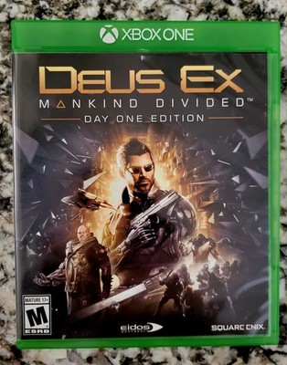 Deus Ex: Mankind Divided (Microsoft Xbox One) Complete | Tested | Fast Shipping 