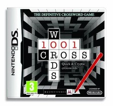Image of *New and Sealed* - 1001 Crosswords - Nintendo DS - Puzzle Game 3+