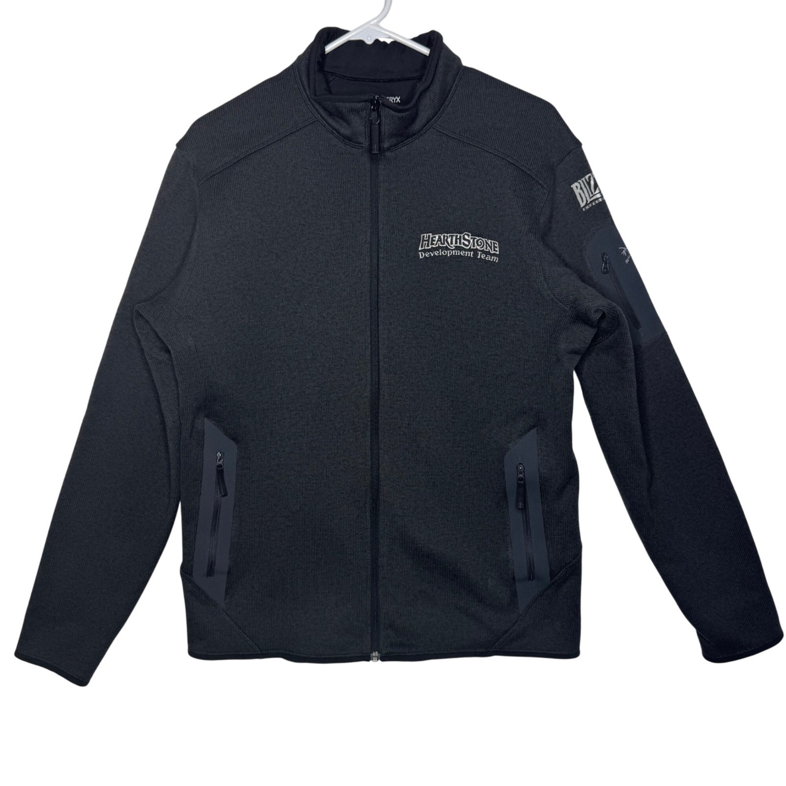 ARC'TERYX ARCTERYX Cardigan Nero Covert Full Zip Pile Hearthstone Company Logo Uomo Tg L