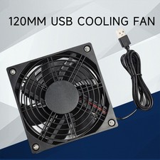 120mm USB Cooling Fan 2500RPM Silent Cooler for Router Modem Cable TV Box PCZb