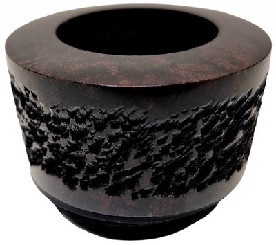 Falcon Bantam Small Rustic Dark Finish 'Algiers' Briar Pipe Bowl