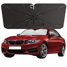 EcoNour Premium Umbrella Windshield Sun Shade for Car  Foldable UV Blocker F...