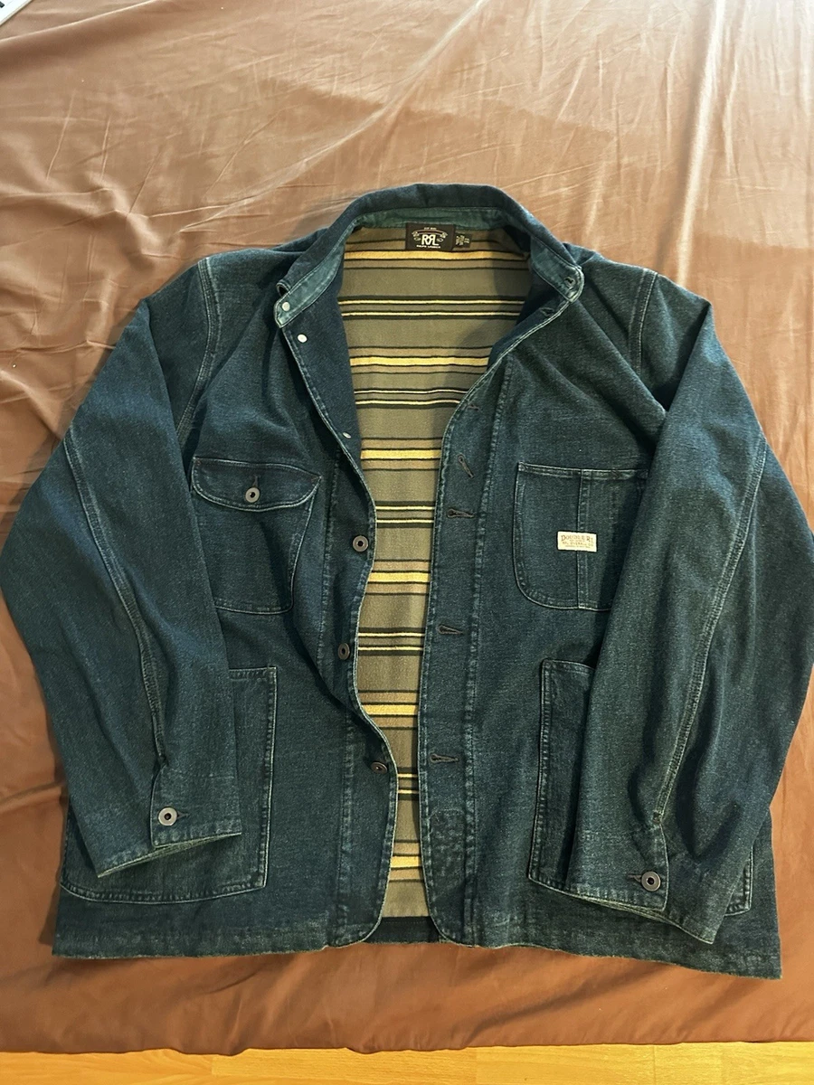 【米国製】RRL RAILMAN'S JACKET L/XL アメリカ製 USA 米国製】RRL RAILMAN'S JACKET L/XL アメリカ製 USA