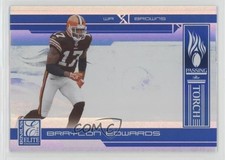 2006 Donruss Elite Passing the Torch Blue 143/250 Braylon Edwards #PT-3 0q3