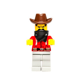 Lego Western Cowboy Flatfoot Bandit 2 (ww008) Pete 6761 6769 6762 6755 6764 6799
