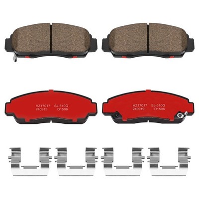 Front Ceramic Brake Pads for Honda Accord Civic Acura CL CSX TL TSX RL New US /