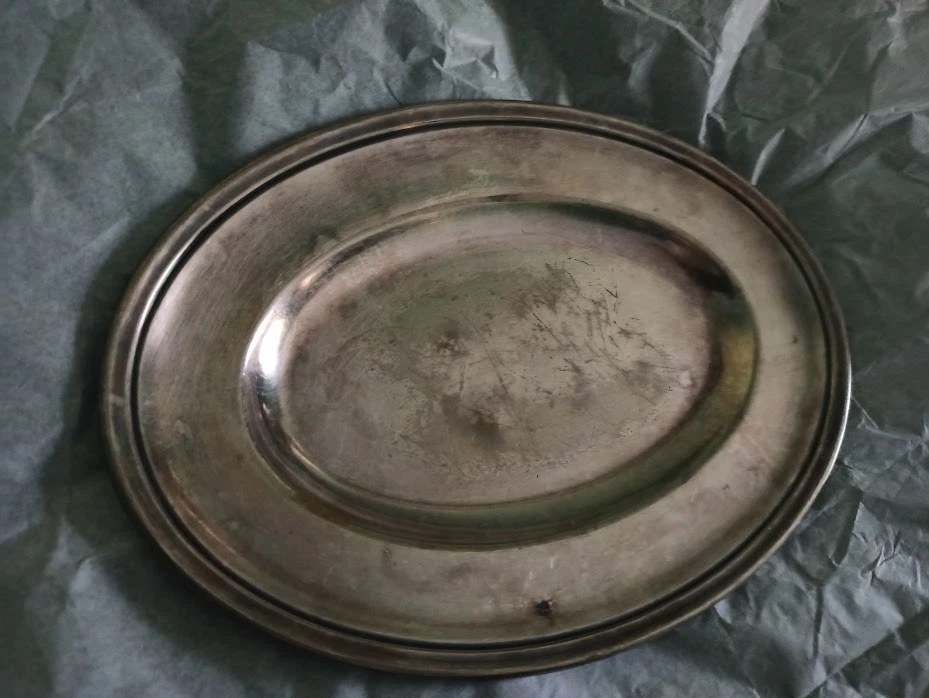 Vassoi argentati 1920-1930 Krups e Berndorf n. 7 varie misure - Immagine 2 di 4