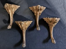 Antique Eagle Table Feet Caps