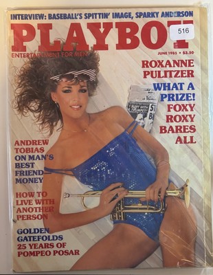 Playboy Magazine June 1985 Vintage Adult Collectors Issue w/ Centerfold