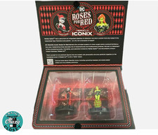 WizKids HeroClix Iconix Roses for Red New Sealed Harley Quinn Poison Ivy 8406