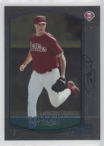 Pat Burrell #1 2000 Bowman Chrome Draft Picks card