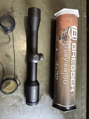 Bresser True View SG 4x32 Scope. 1  Tube 32mm Objective. 1/4 Moa