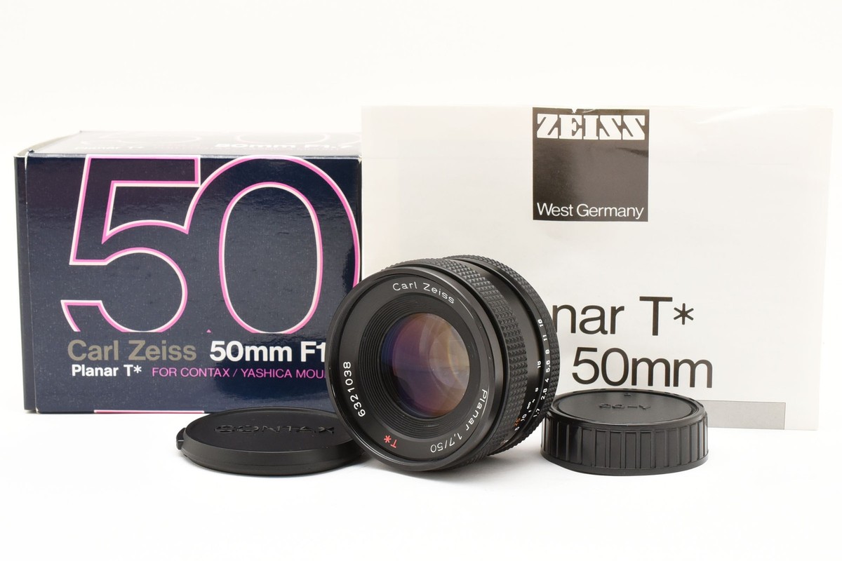 Carl Zeiss Planar 50mm 1.7 単焦点レンズ AEJ 保証付 】【中古】 オールドレンズ CONTAX CARL ZEISS T* PLANAR