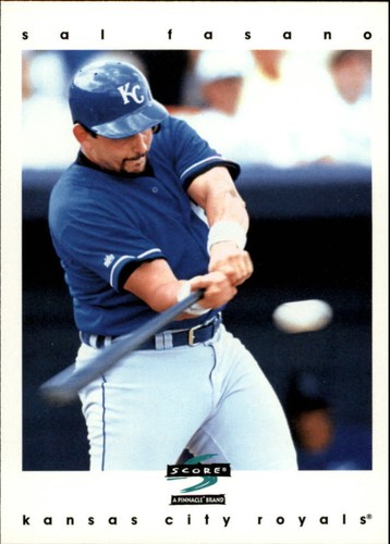 1997 Score Sal Fasano #70 card