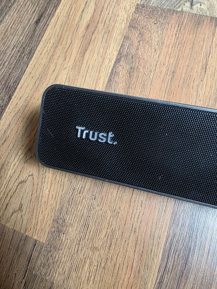 Trust Arys PC Soundbar, Speaker for Computer and Laptop, 12 W, USB ...