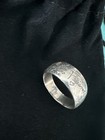 VINTAGE LA ROCKS STERLING SILVER FRIENDS ETERNAL B.F.F. ETCHED BAND RING SZ 6.5 — photo 4
