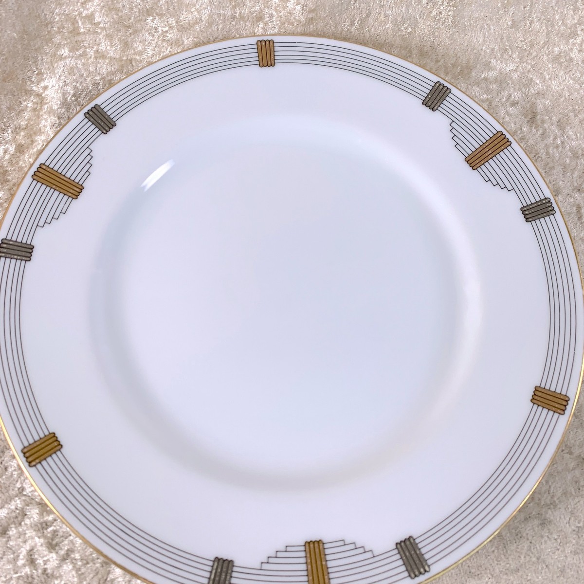 Christian Dior Plate Godron Bread & Butter Plate Porcelain