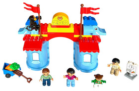 Lego Duplo #5635 Big City Zoo 4 Minifigures 12 Animals + Instructions 124/125