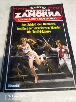 Professor Zamorra Liebhaber Edition Nr. 1-4 Bastei mit Nr. 1-12, Cover berieben