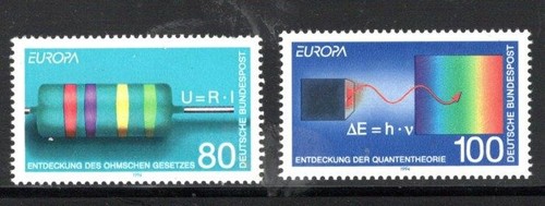 FY429 Germany 1994 MNH SC#1829-30 Complete Set of 2 Diff. Europa Ohm's Law
