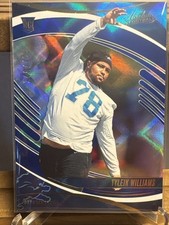 2025 Panini Absolute Tyleik Williams Rookie Blue Wave / 425 🔥 RC Lions