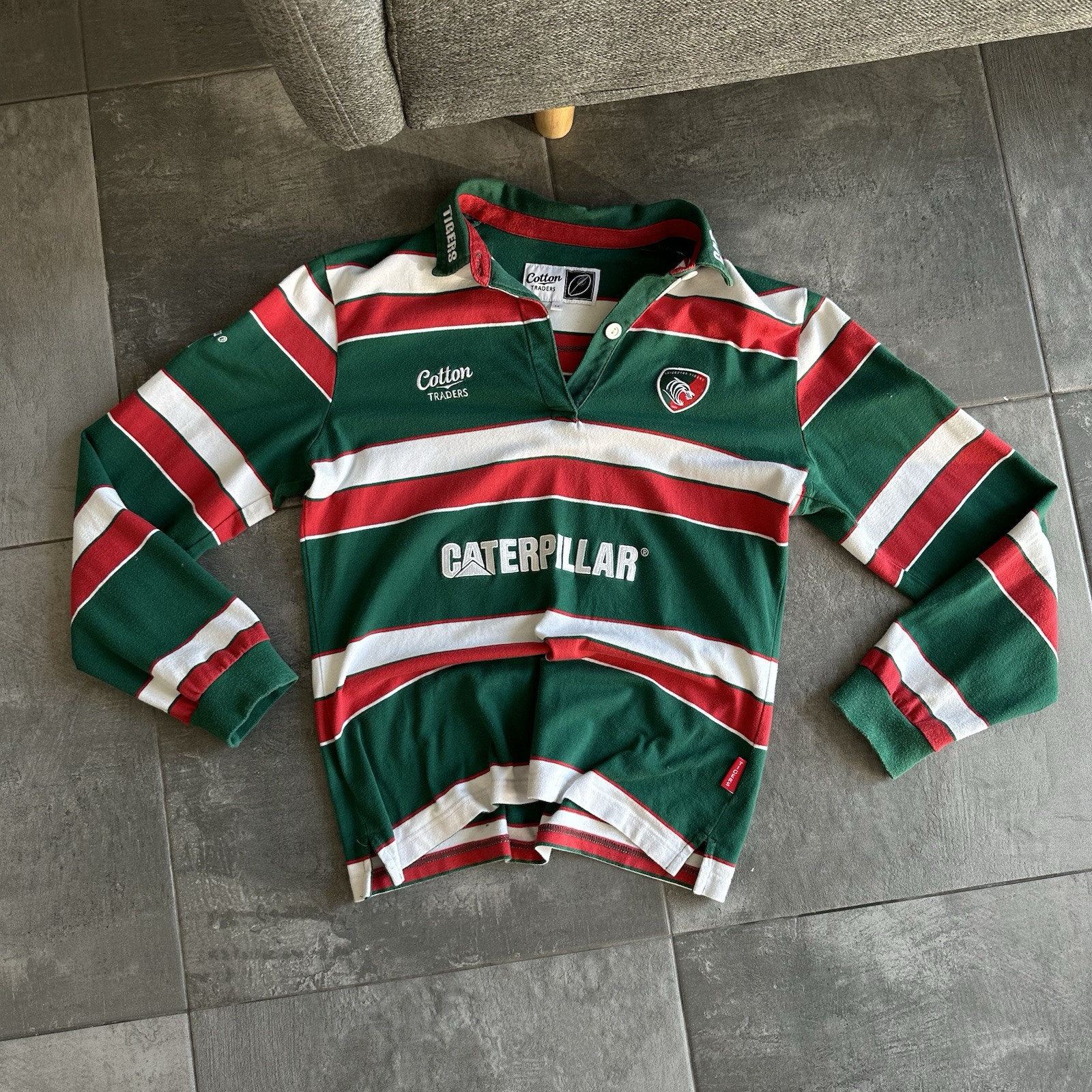 Camisetas De Colección Leiceste Tigers Manga Larga Y2K Estilo Japón Rugby Ropa Deportiva Gato
