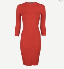 New Alexander McQueen Red Dress. Made In Italy.
