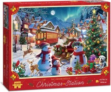 1000 Piece Christmas Puzzle for Adults Jigsaw Medium Difficulty Fun...