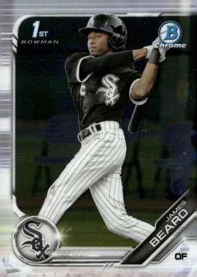 2019 Bowman Draft Chrome #BDC-58 James Beard - WHITE SOX -BUY 3 GET 1 FREE