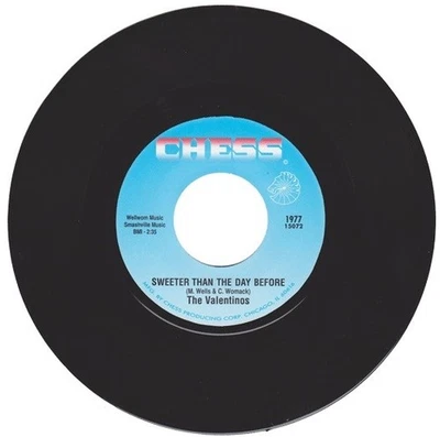 Valentinos Sweeter Than The Day/Dells Run For Cover Northern Soul Reissue Listen