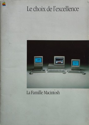 Apple Macintosh Prospekt ''The Macintosh Family'' SE II Plus + Mac.II Prospekt