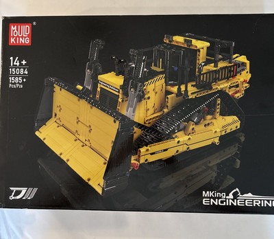 Mould King 15084 Bulldozer Engineering Truck Vehicle Building Block RC Toy MOC