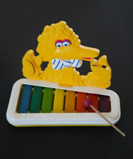 VTG SESAME STREET 1983 BIG BIRD XYLOPHONE MUSICAL INSTRUMENT